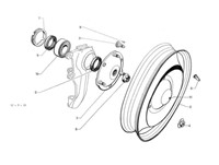 Rolling Chassis - Wheel rim - bearing
